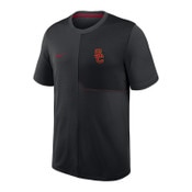 USC Trojans Men's Nike Black SC Interlock Dri-FIT Coach UV Top